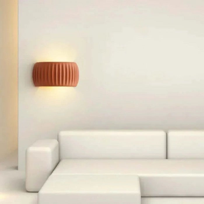 Floroux Moderne Art Deco Applique murale | Résine & LED Design | Éclairage élégant pour la maison