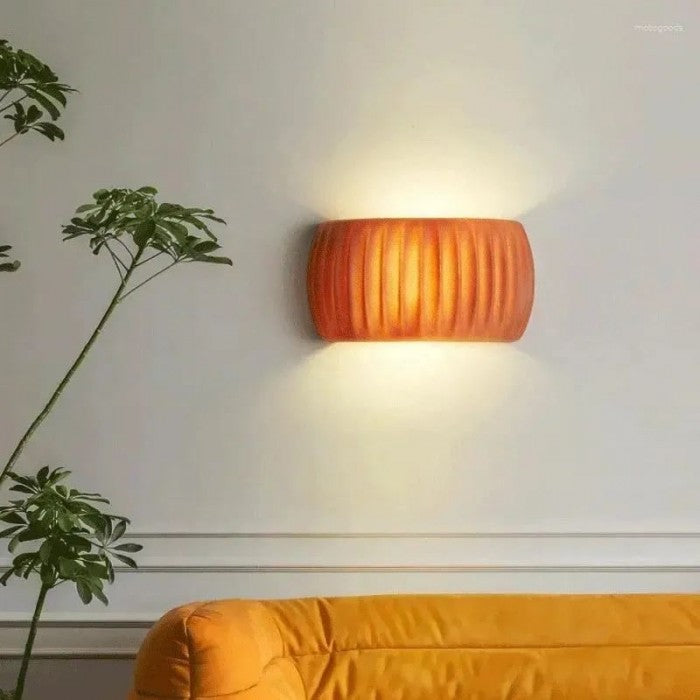 Floroux Moderne Art Deco Applique murale | Résine & LED Design | Éclairage élégant pour la maison