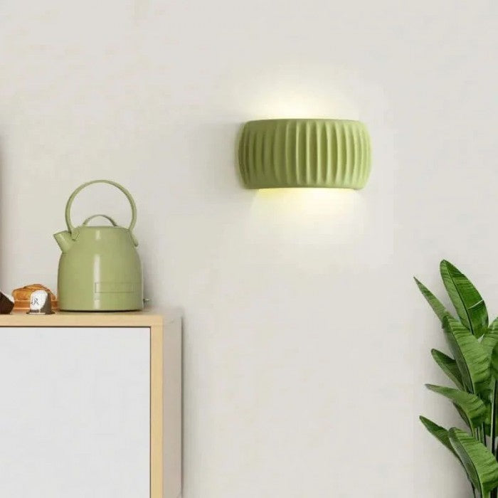 Floroux Moderne Art Deco Applique murale | Résine & LED Design | Éclairage élégant pour la maison