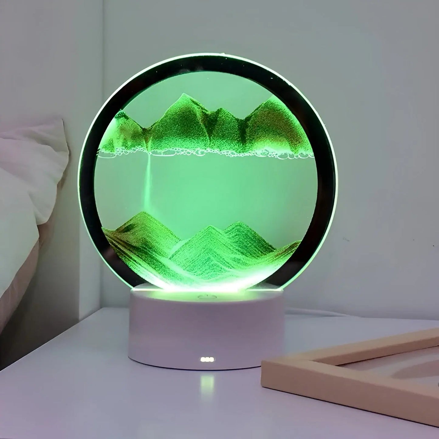 Lampe à sable – Sandify – veilleuse LED – ambiance chaleureuse