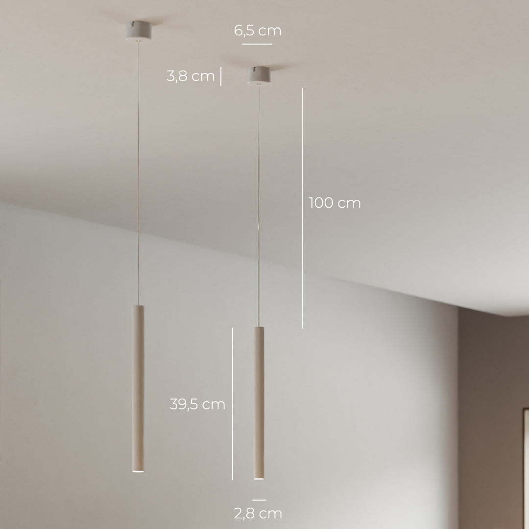 LuminaireÉlégant - Suspension LED Minimaliste au Design Raffiné
