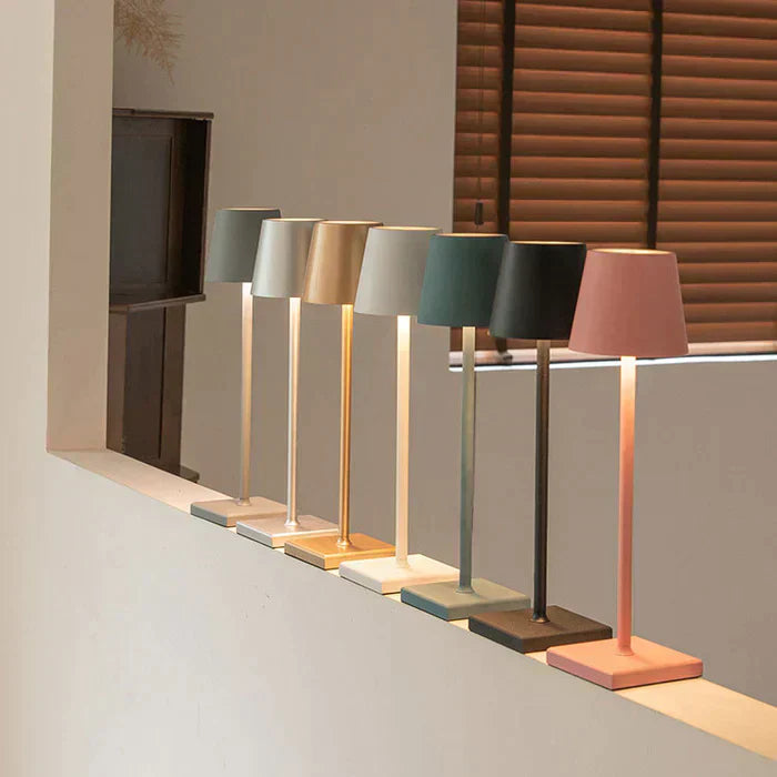 LuméaLuxe – Lampe de Bureau LED Sans Fil avec Recharge