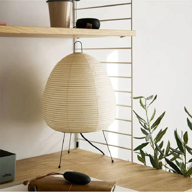 Lampe de départ en papier de riz Noguchi