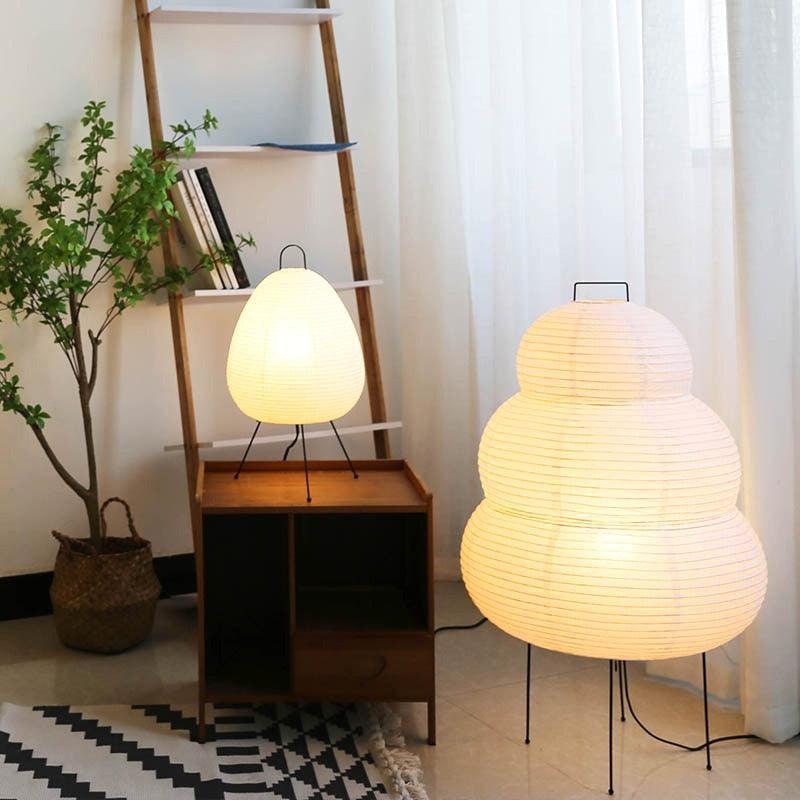 Lampe de départ en papier de riz Noguchi