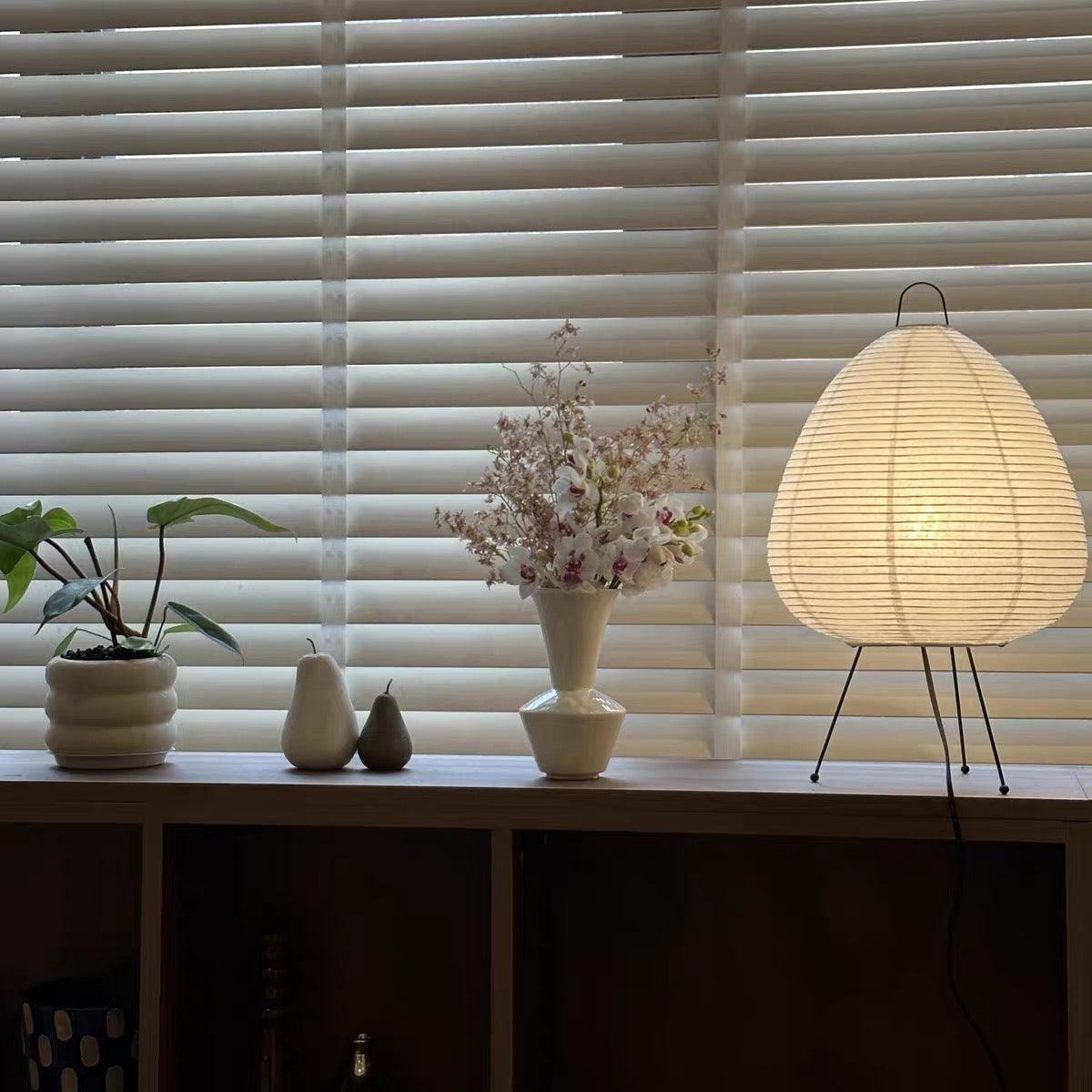 Lampe de départ en papier de riz Noguchi