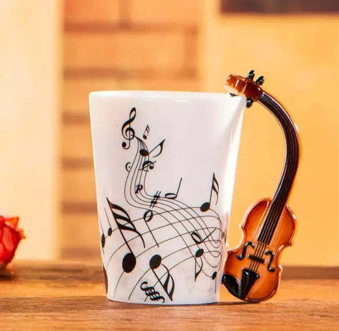 Tasse à café musicale innovante