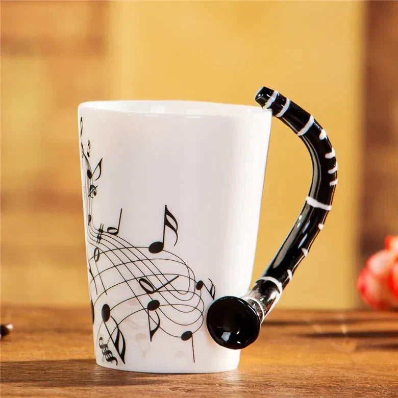 Tasse à café musicale innovante