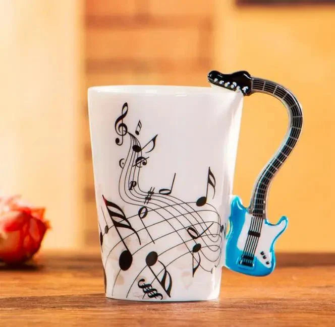 Tasse à café musicale innovante