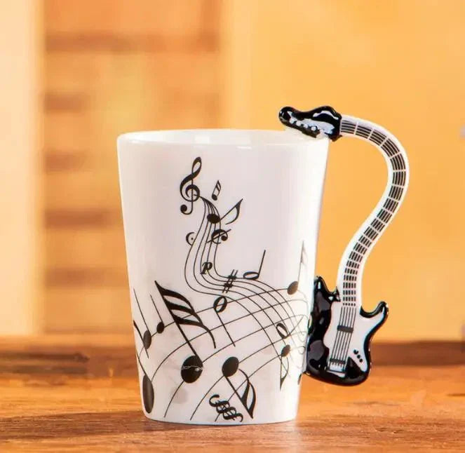 Tasse à café musicale innovante