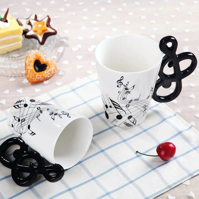 Tasse à café musicale innovante