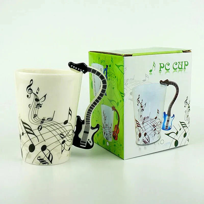 Tasse à café musicale innovante