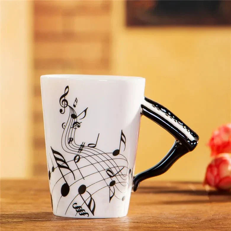 Tasse à café musicale innovante