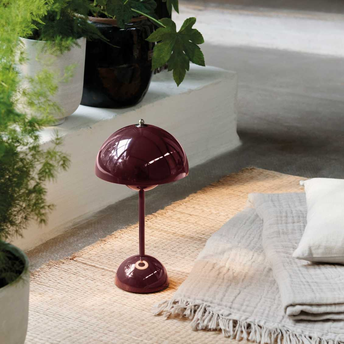 Floroux lampe de table LED | Sans fil | Lumière d'ambiance | Éclairage d'ambiance pour la maison