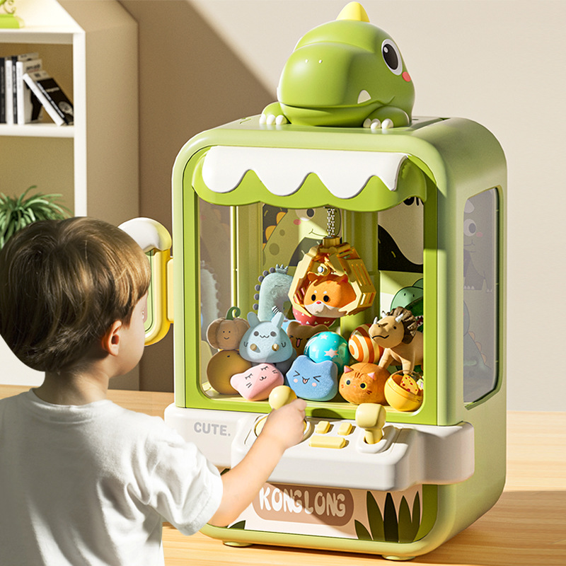 Jouet de Machine à Griffes - Jeu d'Arcade pour Enfants, Musique réglable Amusement de Distributeur