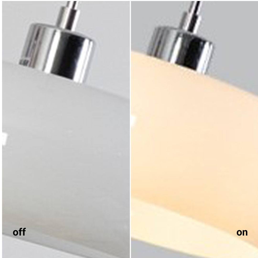 Floroux glass pendant light in loaf shape | Vintage design | Dimmable light | Perfect for kitchen and dining room