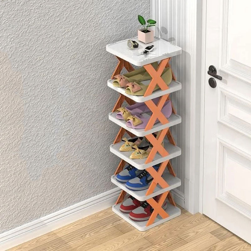 Étagère à chaussures moderne à plusieurs niveaux
