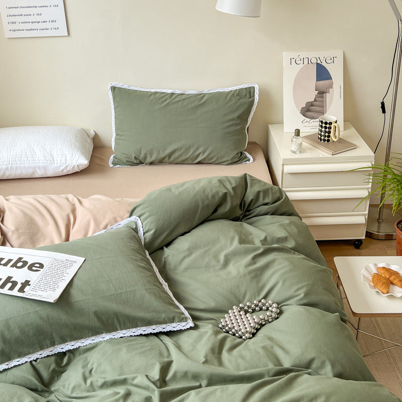 Ensemble de literie en dentelle Floroux