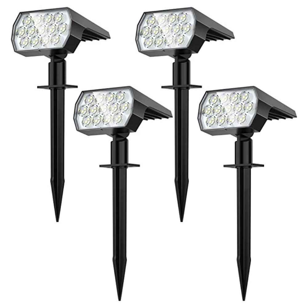 ÉclatSolaire – Lampe de jardin solaire élégante avec éclairage LED