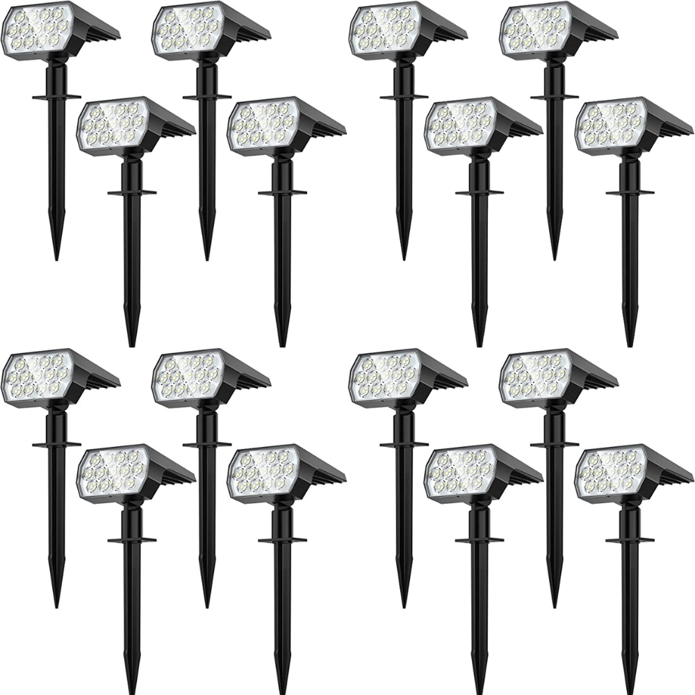 ÉclatSolaire – Lampe de jardin solaire élégante avec éclairage LED