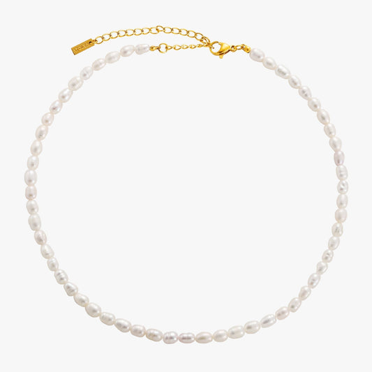 Amélie Choker en perles d'eau douce