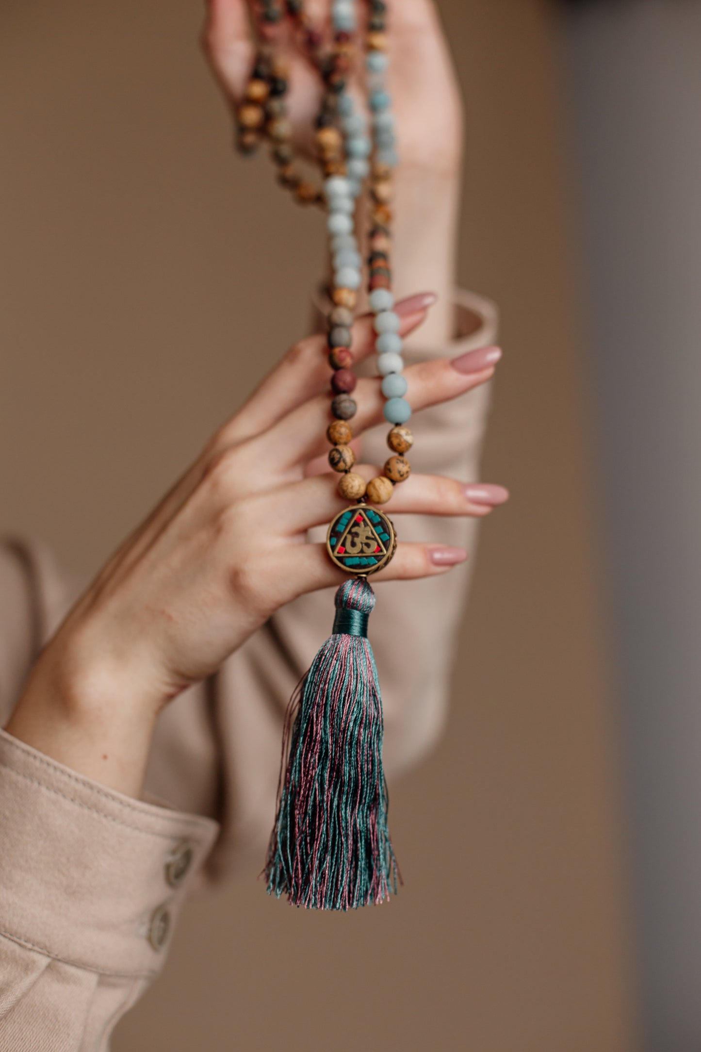 Anaya Mala Collier en Perles - Accessoire Spirituel