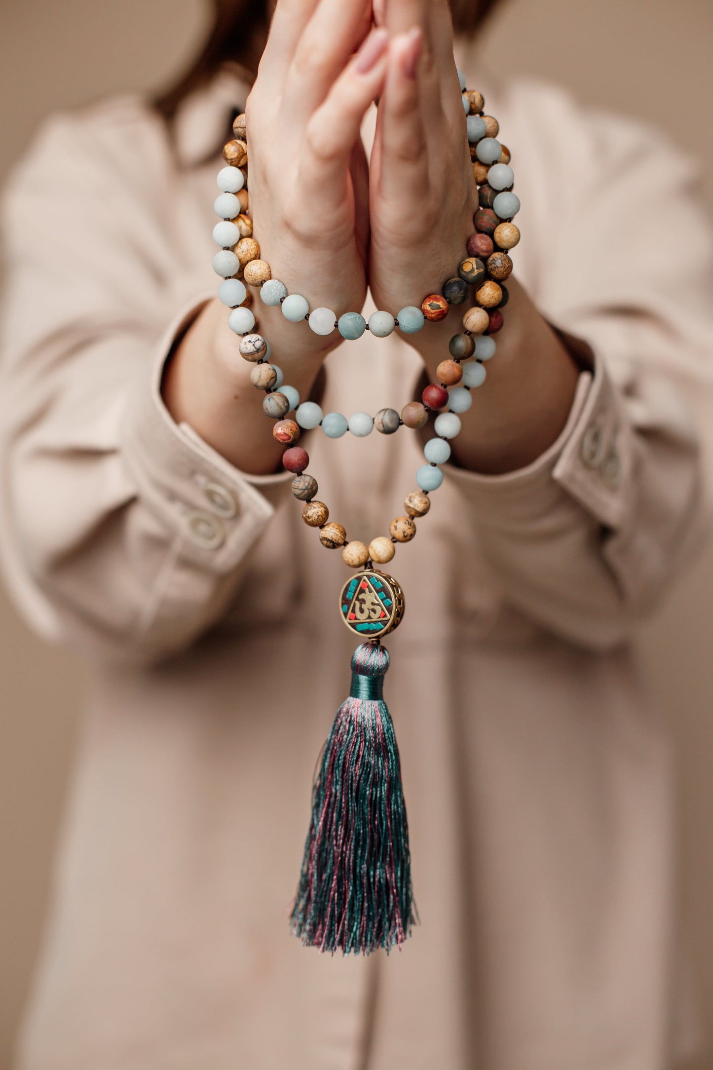Anaya Mala Collier en Perles - Accessoire Spirituel