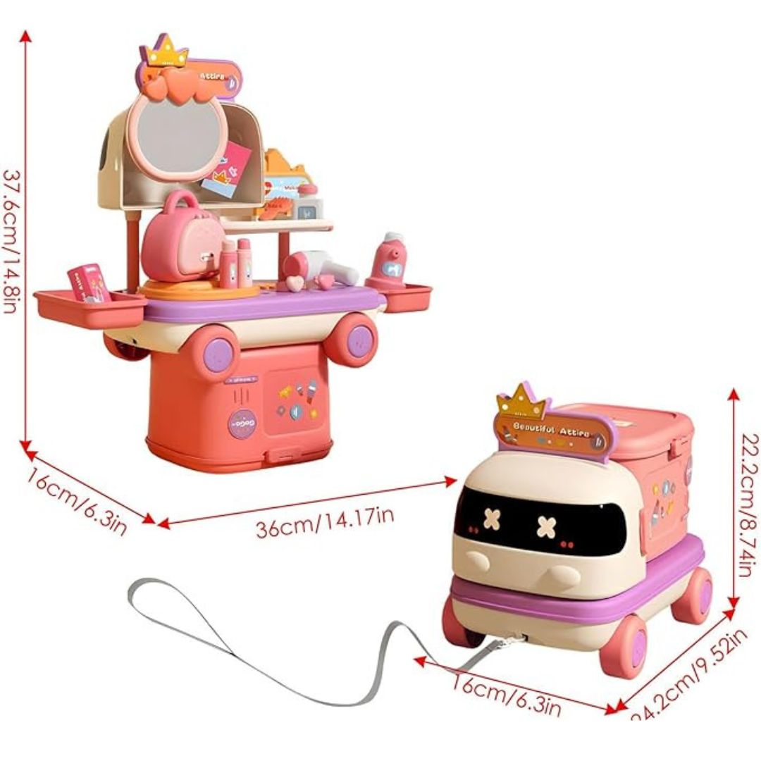 AdventureTruck - Camion Jouet 2-en-1 et Station de Jeu