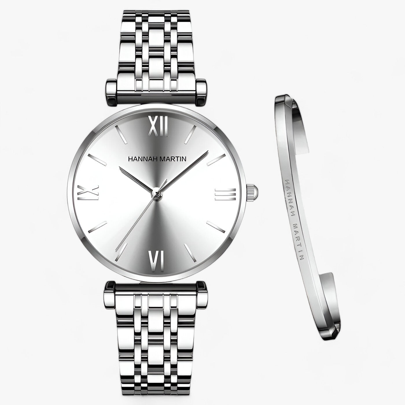 Adeline - Élégante Montre en Titane pour Dames
