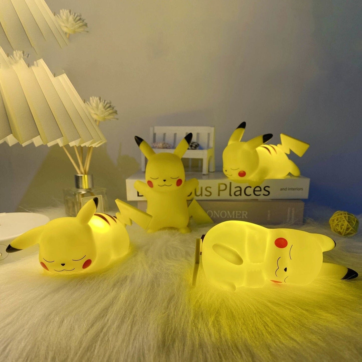 Lampadaire Pikachu Enchanteur - Lumière Magique pour Enfants