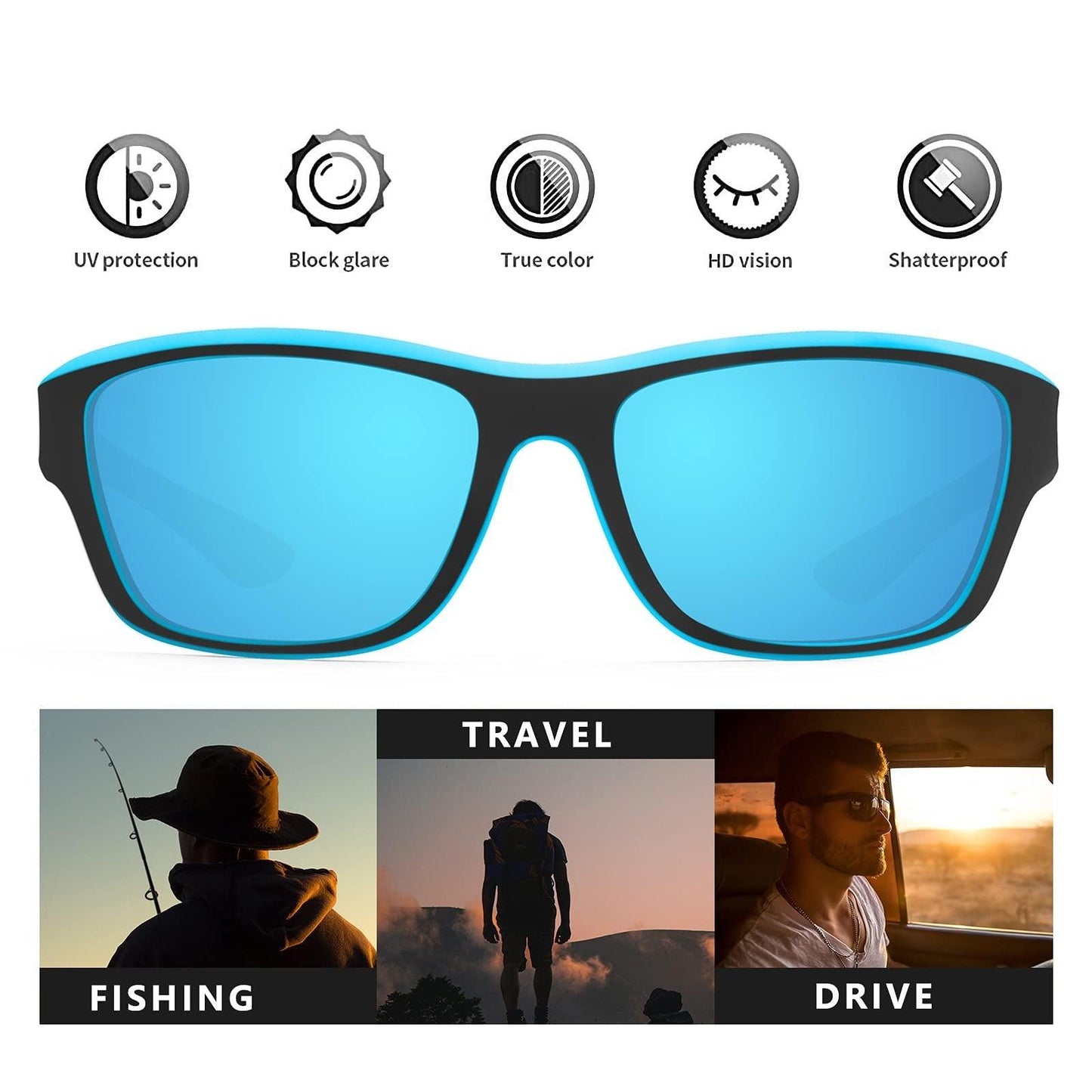 PolarSport PRO+ Lunettes de soleil : Protection UV ultime & Résistant aux rayures