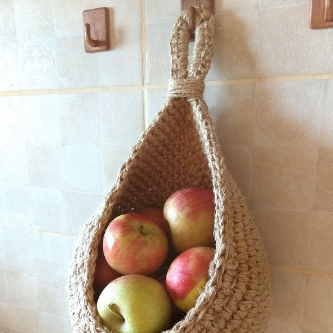 Paniers à légumes et fruits suspendus