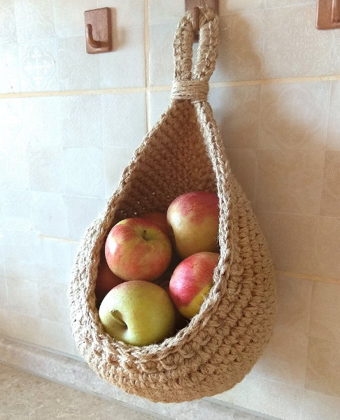 Panier à légumes et fruits suspendu