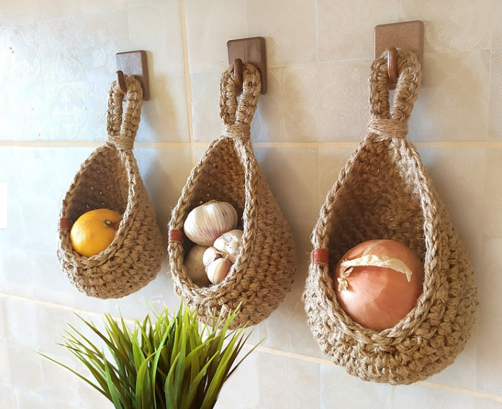 Panier à légumes et fruits suspendu
