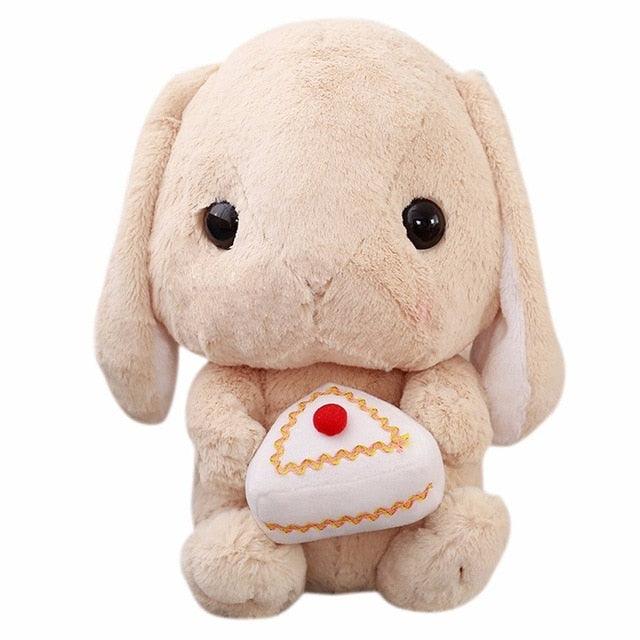 Floroux - Lapin câlin moelleux pour enfants et bébés