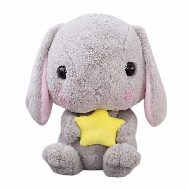 Floroux - Lapin câlin moelleux pour enfants et bébés