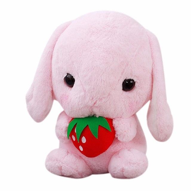 Floroux - Lapin câlin moelleux pour enfants et bébés