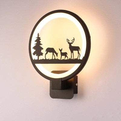Applique Murale LED Forêt