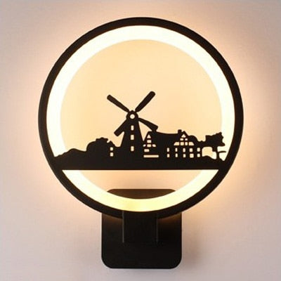 Applique Murale LED Forêt