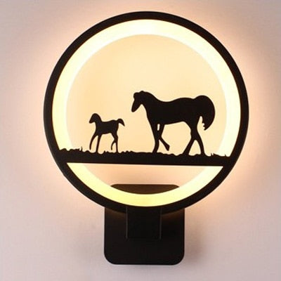 Applique Murale LED Forêt