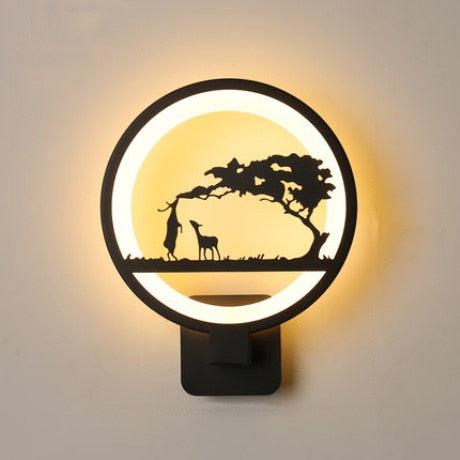 Applique Murale LED Forêt