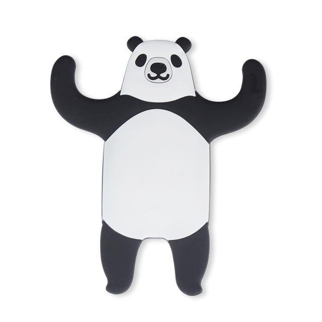 Floroux adhesive hooks in animal design | Versatile hooks for wall and refrigerator | Practical and decorative