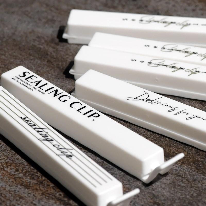 Floroux Decorative Bag Clips | Set of 10 Pieces | Practical Storage & Elegant Kitchen Organization