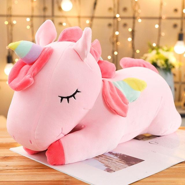 Floroux - Figure en peluche de licorne magique et câline pour un plaisir infini