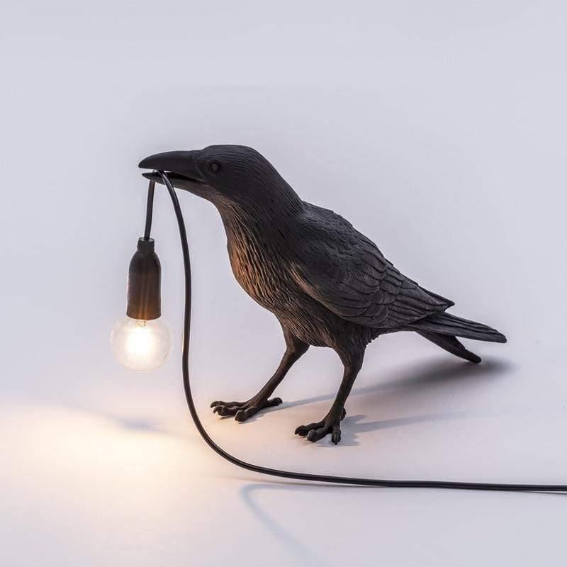Floroux Oiseau Lampe | Design Mystique | Lampe Décorative Unique pour la Maison
