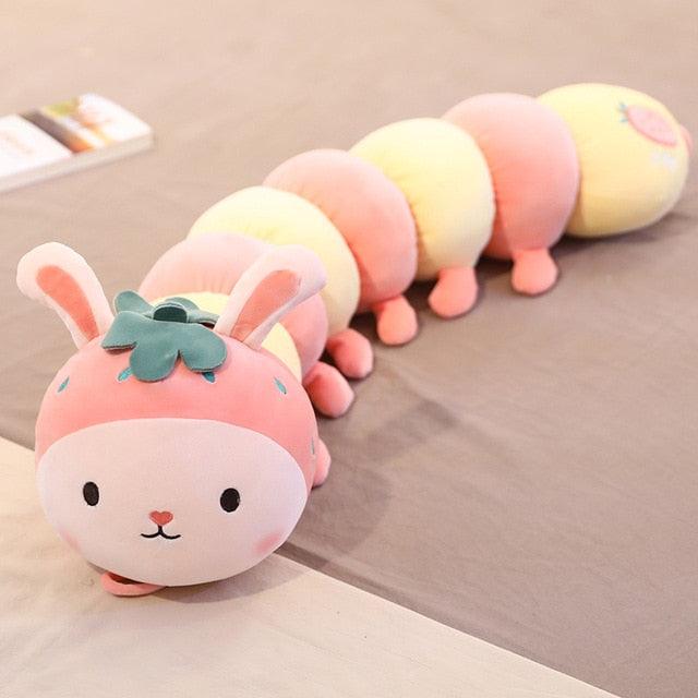 Floroux Fruity - Jouet câlin coloré et doux pour enfants
