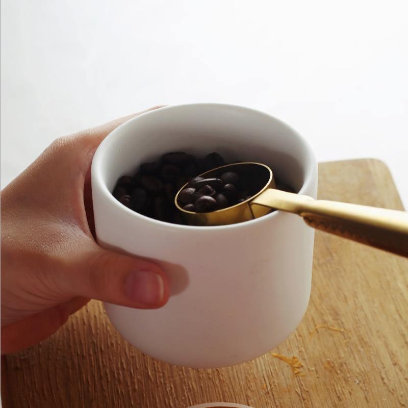 Floroux ceramic storage boxes with bamboo lid | Elegant storage | Perfect for kitchen and bathroom | Available in white and black