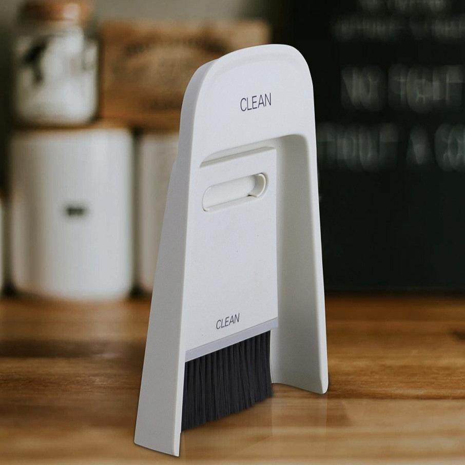 Floroux Mini Cleaning Set Nordic | Scoop & Broom | Compact | Elegant | Effective
