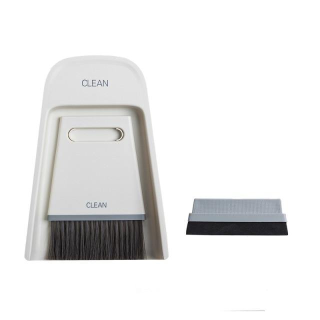 Floroux Mini Cleaning Set Nordic | Scoop & Broom | Compact | Elegant | Effective