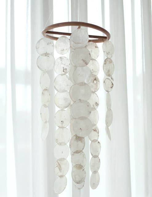 Floroux Mobile de chambre de bébé fait à la main | Mobile coquillage | Sons apaisants