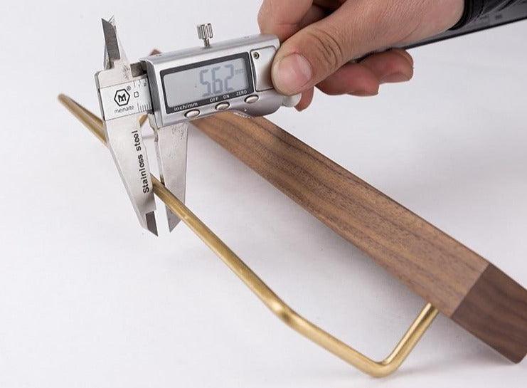 Floroux Wooden Towel Holder | Minimalist Design | Space Saving Towel Holder for Bathroom & Bedroom